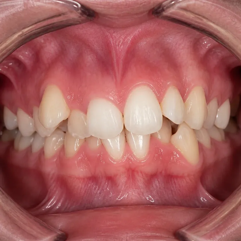 Invisalign каппалары — клиникалық суреттегі емге дейінгі жағдай